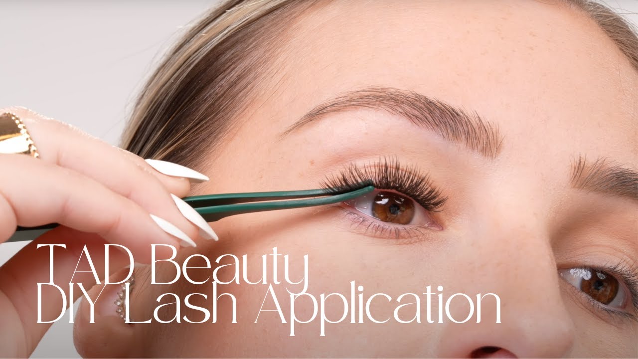 TAD DIY Lash Cluster Application Tutorial | TAD Beauty