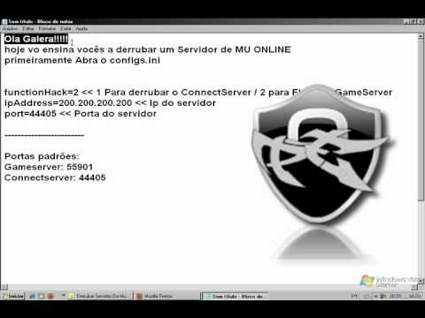 Derrubando Servidor de MuOnline [Portal Explosion]