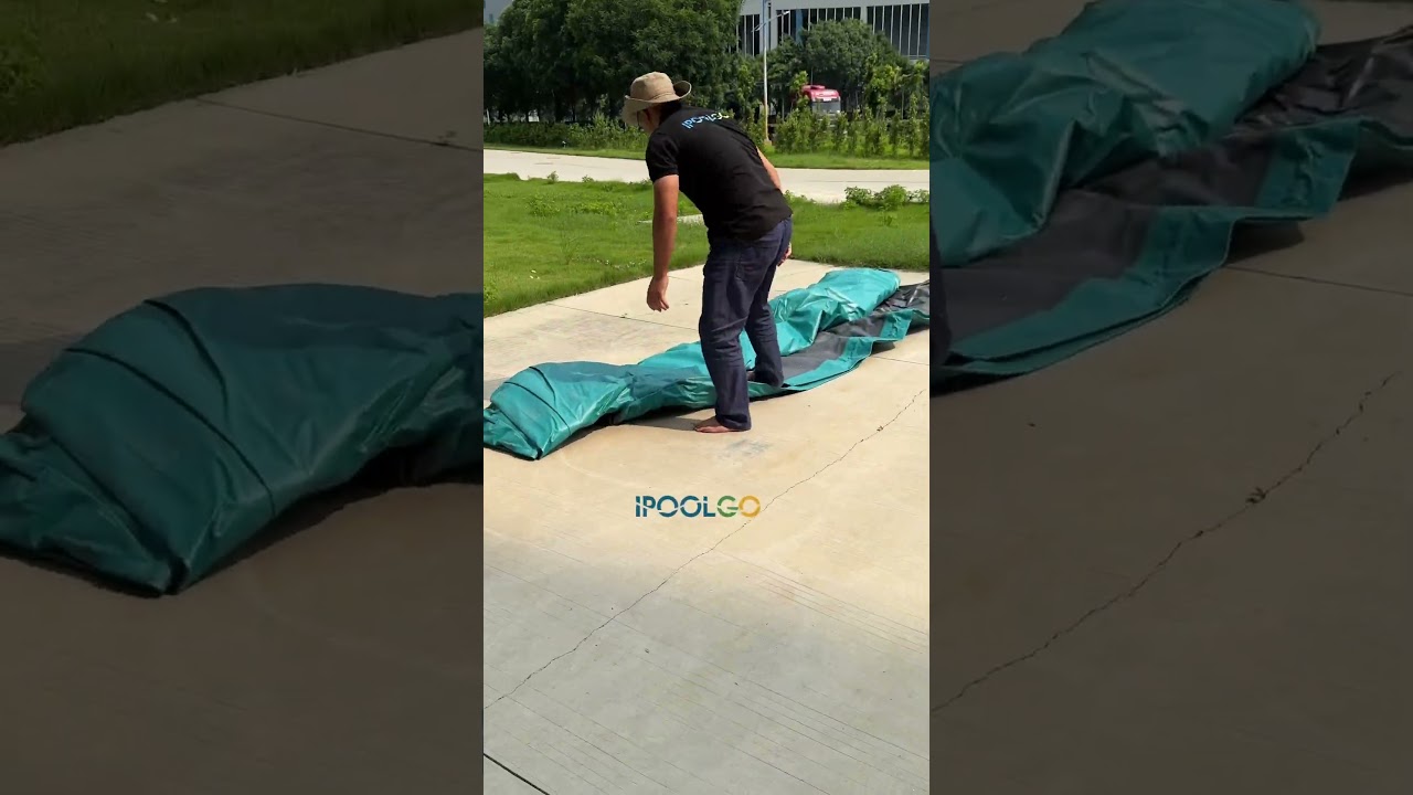 Drop stitch innovation, Backyard Elevation IPOOLGO inflatable premium swimming pool 16.5*4ft size