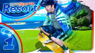 NINTENDO SWITCH SPORTS RESORT #1: Skateboarden durch Wuhu-Island