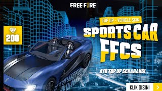Top Up 200 Diamond, Dapatkan Bonus Vehicle Skin Sports Car FFCS Free Fire (FF)! screenshot 3