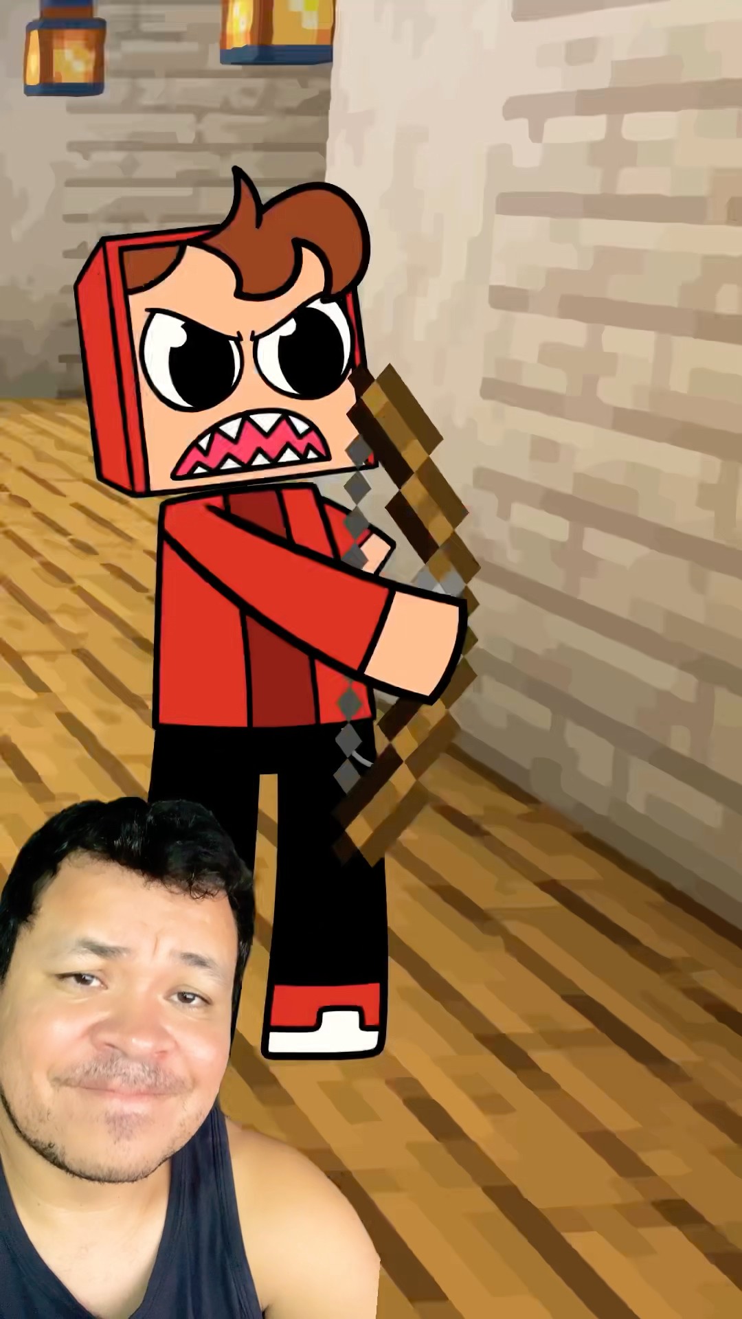 CADRES FOI MUITO ESPERTO #mayumigames #minecraft #shortsvideo #youtubeshorts
