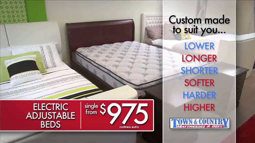 Electric Beds Australia Town & Country Mattresses & Beds YouTube