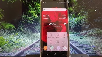 Android Nougat : How to Set Assistant Menu Opacity in Samsung Galaxy S8 or S8+