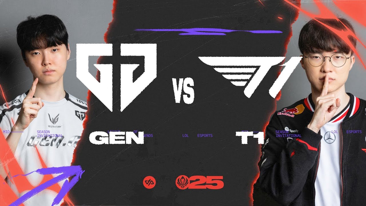 GENG vs T1, LE PRIME DE LEAGUE OF LEGENDS (MSI 2025)