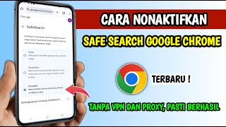 Cara Mematikan Safe Search | Cara Menonaktifkan Safe Search