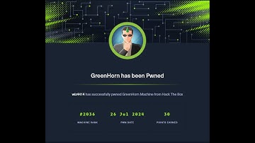 GreenHorn Hack The Box Walkthrough