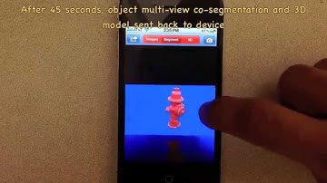 iModel: Object of Interest 3D modeling on your iOS device