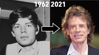 THE ROLLING STONES Members Then & Now (1962 - 2021)