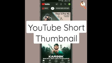 YouTube Shorts Par Thumbnail kaise Lagaye Custom Thumbnail YouTube Shorts kk Search #shorts #short