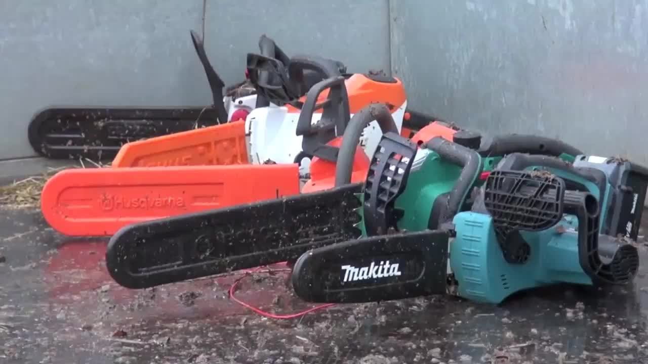 On test: Five top-spec electric chainsaws compared - Farmers Weekly