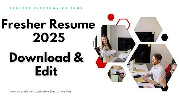 Perfect VLSI Resume for Freshers: Step-by-Step Guide (With Projects & Skills)