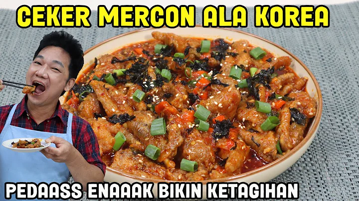 Ceker Mercon Ala Korea Pedas & Enaaak Bikin Ketagi...
