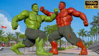 What If Red Hulk Appears \& Fights Hulk? - The Great War 2024 After The Ultron Era [HD]