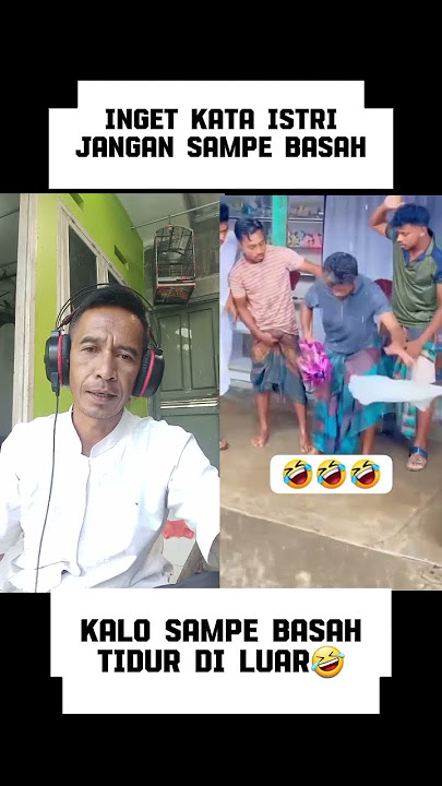 jangan sampe basah ya bang🤣 #lucu #hiburansegar #hiburanrakya