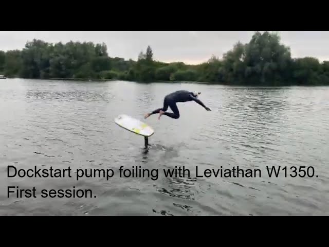 SabFoil 1350 Leviathan Kit for pumping and light wind winging