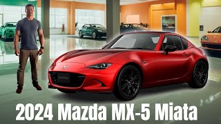 Mazda MX-5 2024: más mejoras en el roadster japonés