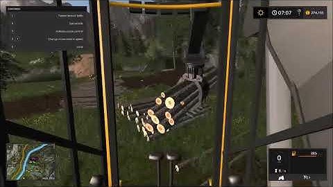 fs17 logging time lapse (fdr mods)