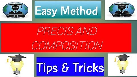 PRECIS WRITING, CSS, PMS AND OTHER COMPETITIVE EXAMS