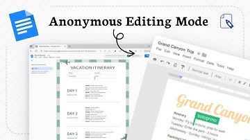 How to be anonymous on google docs (Hidden Identity)
