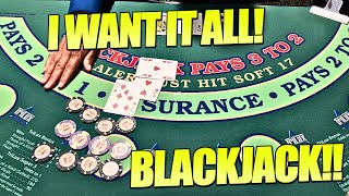($10,000)Blackjack! The Comeback Is Unreal! High Limit Stake!