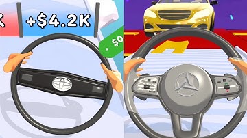Steering Wheel Evolution - All Levels Gameplay Walkthrough Tralier Android,ios