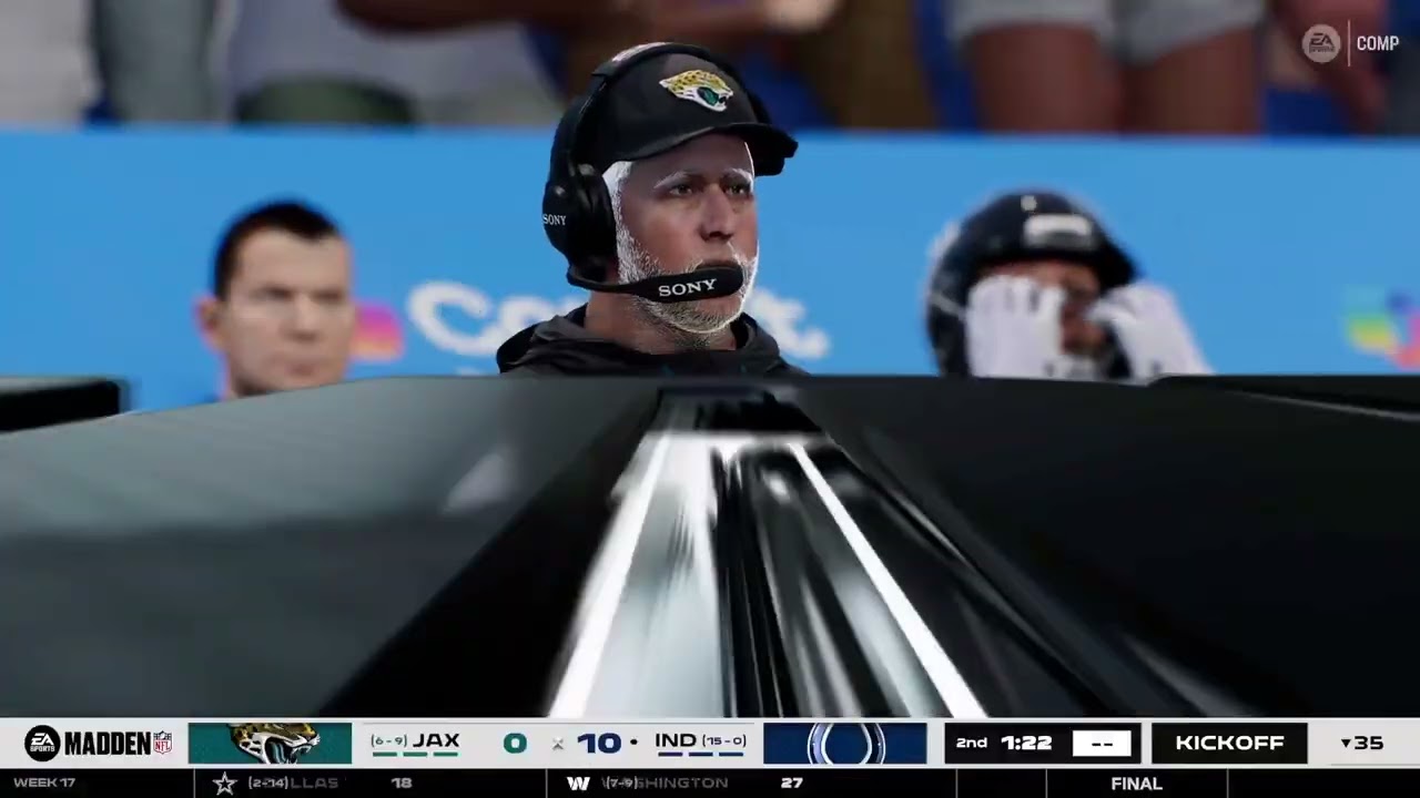 Jacksonville Jaguars vs Indianápolis Colts NFL Madden26