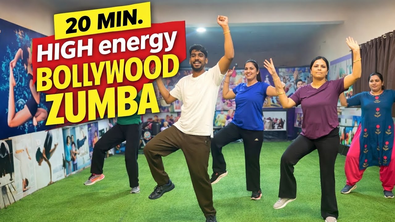 20 Min. Nonstop Bollywood Zumba Dance | High Energy Zumba Dance | Zumba Dance | Ayan Sir 