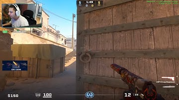 RIP PLAYED IN USA WITH 100 PING CRUSHED HIS OPPONENT AGAIN! HE ENTER THE EU SERVER DESTROYED IT! CS2