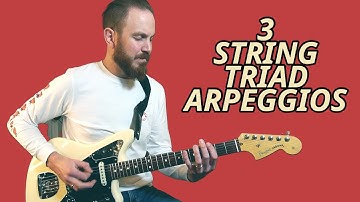 3 String Triad Arpeggios [this is a must know for riff lovers and soloists!]