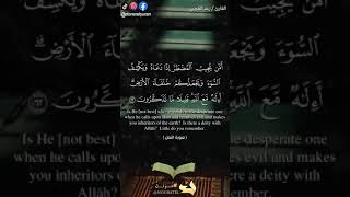 أَمَّن يُجِيبُ الْمُضْطَرَّ إِذَا دَعَاهُ وَيَكْشِفُ السُّوءَ | رعد الكردي shorts