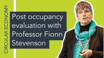 Post occupancy evaluation with Professor Fionn Stevenson