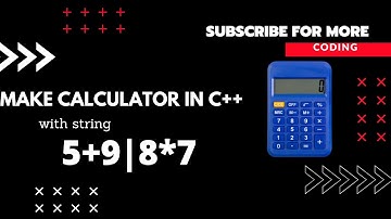 How to make a Calculator In C++||Single Line Calculator