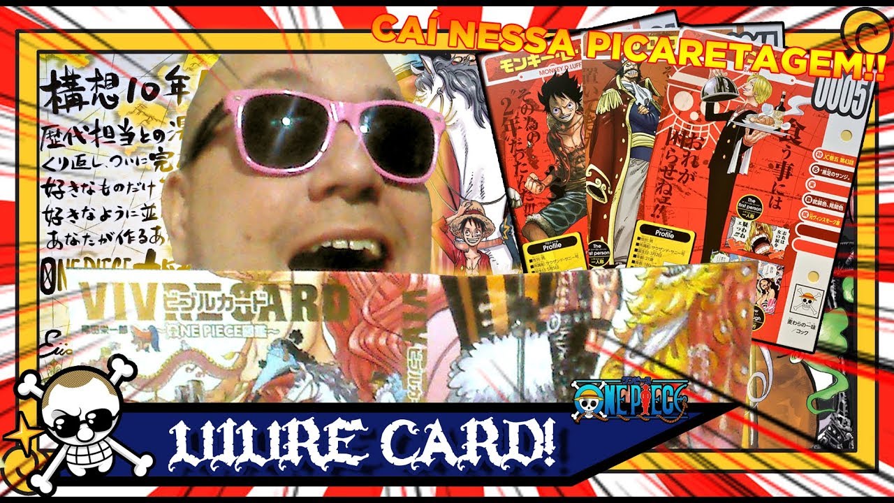 Vivre Card! Unboxing & Impressões do Novo Datafile de OP!! - YouTube