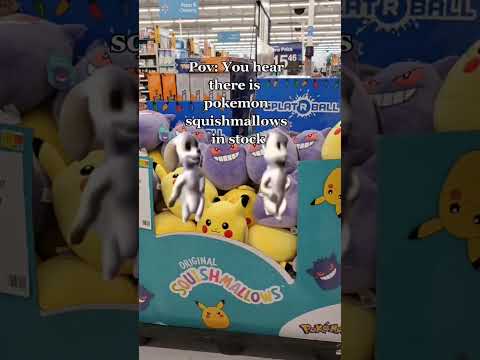When Pokémon squishmallows