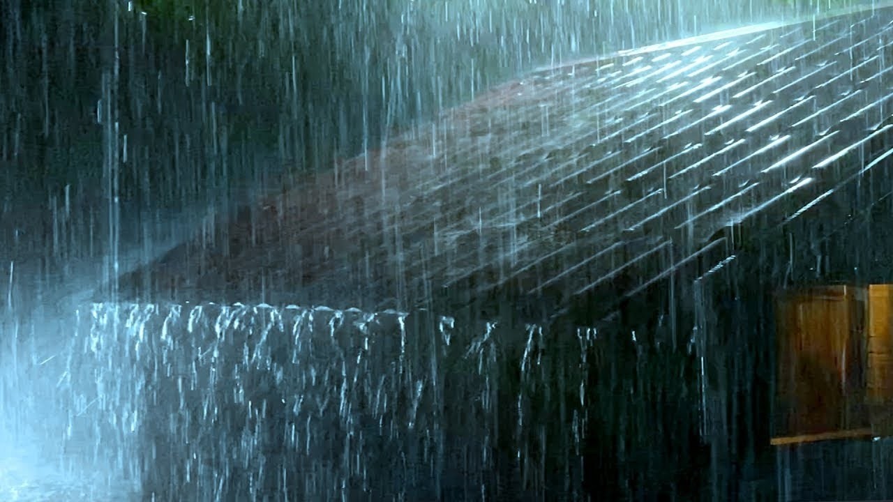 Super Heavy Rain To Sleep Immediately - Rain Sounds For Relaxing Your Mind And Sleep Tonight - Relax