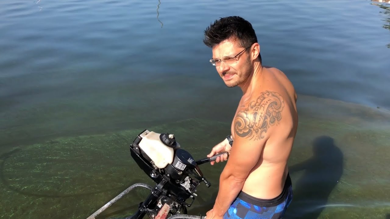 COMO LIMPAR SEU MOTOR DE POPA COM AJUDA DA SORTE