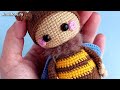 Амигуруми: схема Пчела | Игрушки вязаные крючком - Free crochet patterns.