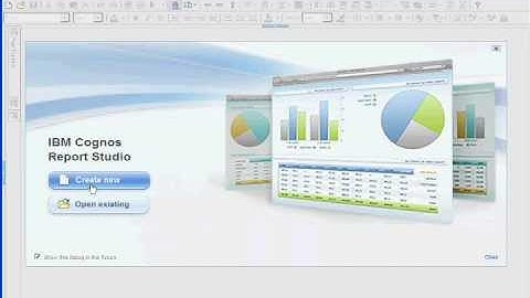 Cognos 10 Training - Report Studio Basics - Part 1 of 30
