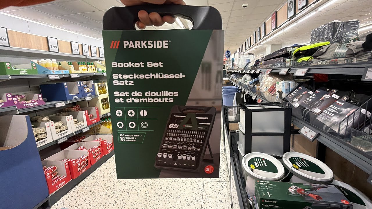 Lidl Parkside New Equipment and Latest Tools Arrivals - 17/01/2026