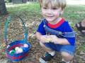 2 Year Old Cooper's First Easter Egg Hunt & Candy Discovery @ 32 Months