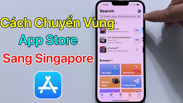 Cách chuyển vùng App Store sang Singapore - mới nhất 2025