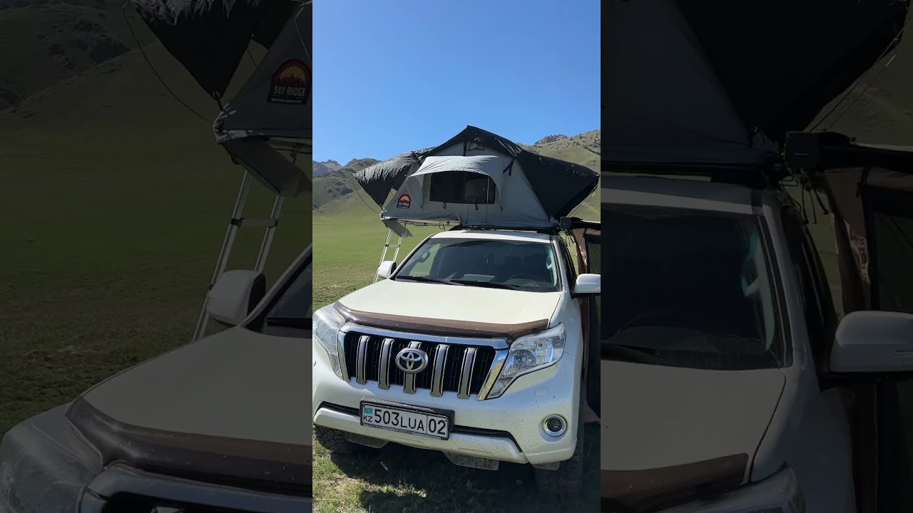 MR, Палатка на крышу , боковая маркиза 2.5х3 с Led и палатка к ней 