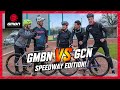 Mountain Bikers VS Roadies Cycle Speedway | GMBN Vs GCN