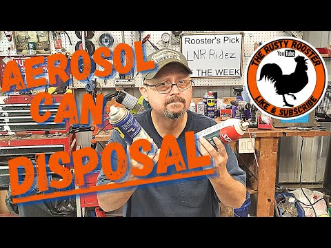 Video: Cum să aruncați aerosolii?
