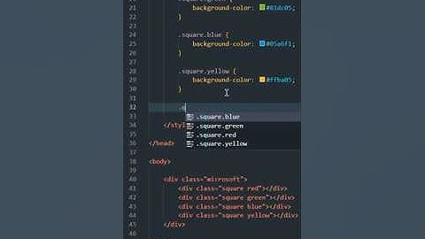 How To Make Microsoft Logo? | Html Css #shortvideo #viral #youtubeshorts