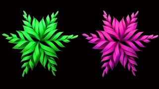 snowflake christmas star crafts paper stars snowflakes decorations own mycrafts easy 3d basteln very diy