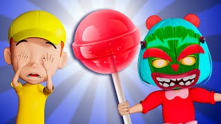 Zombie Give My Lollipop Song | Kids Songs and Nursery Rhymes | Lights Kids 3D