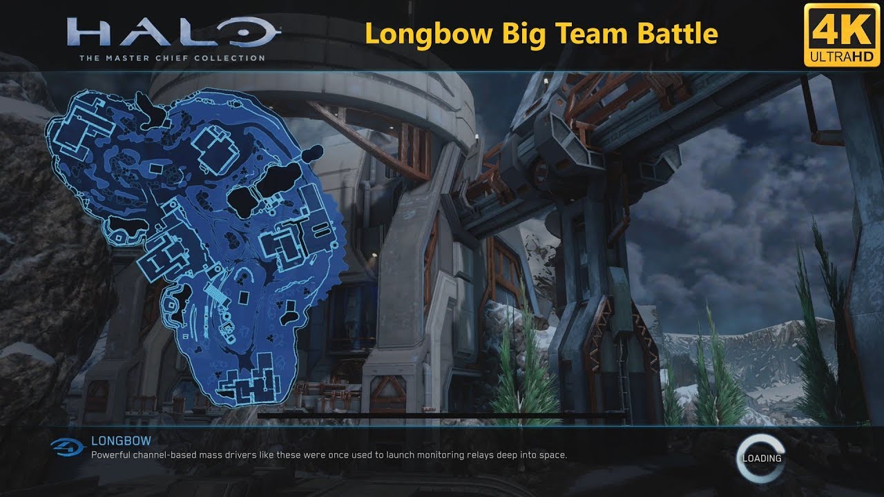 [4K] Halo 4 MCC Longbow Big Team Battle Slayer