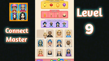Connect master-Match puzzle Level 9 solution 